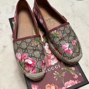 Authentic St. Blooms Gucci Espadrilles